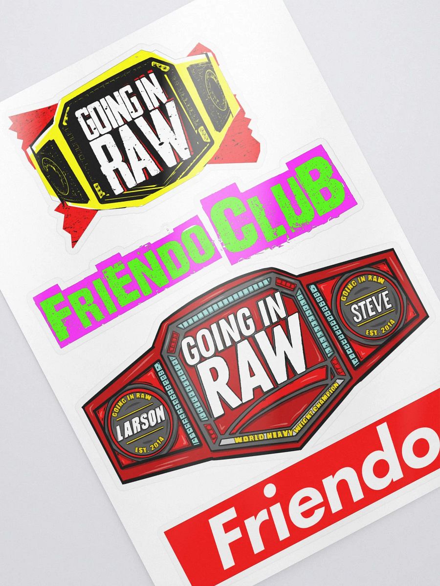 Friendo Winter Drop 2022 Sticker Sheet product image (2)