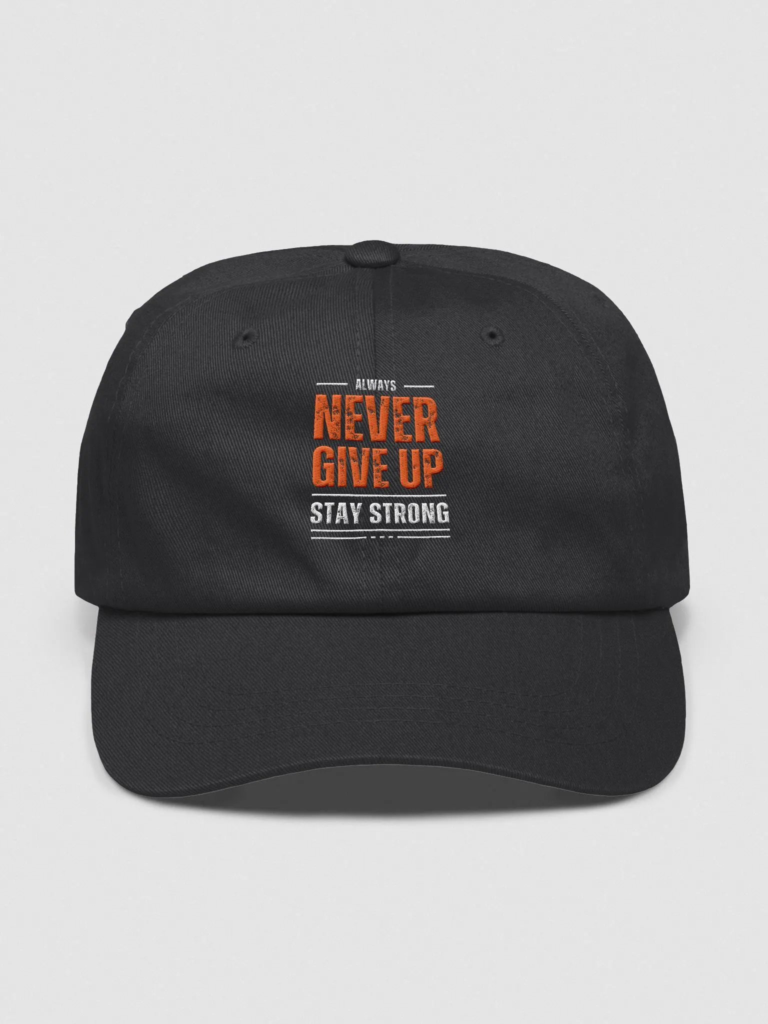 Never Give Up Classic Dad Hat product image (4)