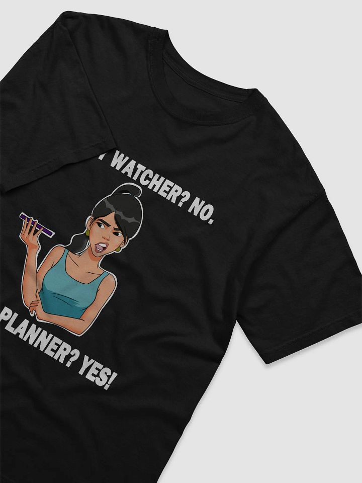 Story Watcher vs. Date Planner - looser fit t-shirt product image (2)