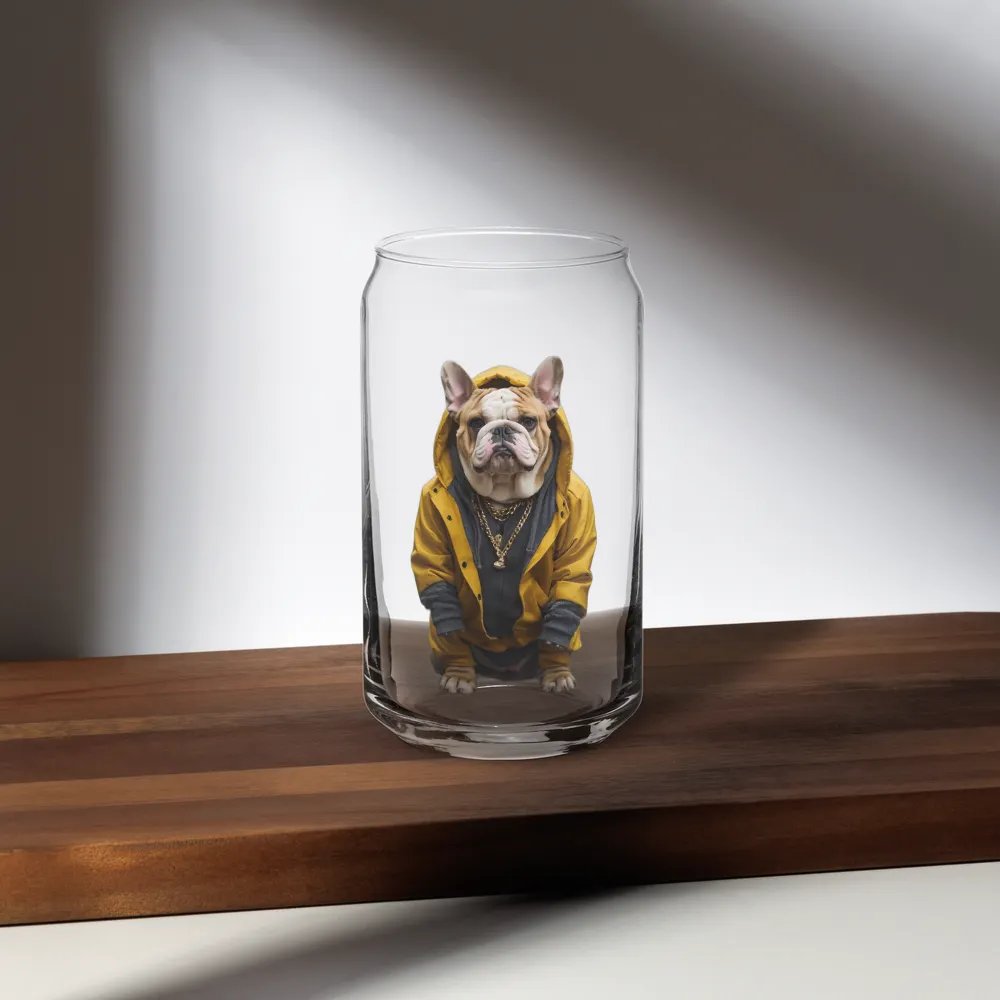 Bulldog Boss Can-Shaped Glass product image (5)