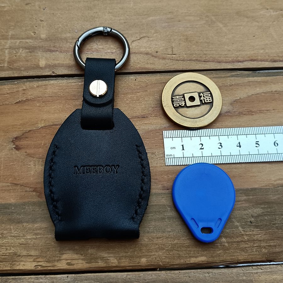 MEEBOY Leather Key sleeve for broken car key, Key Covers for House Keys, product image (6)