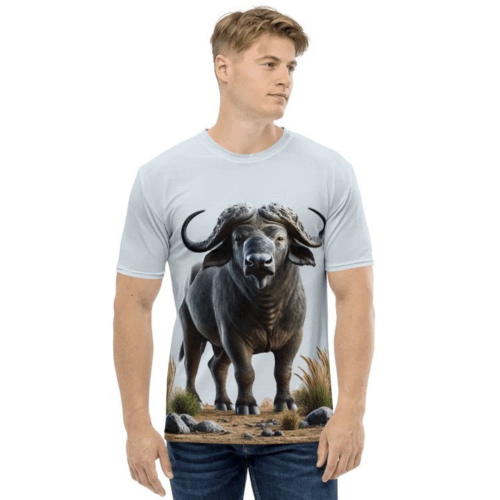 Majestic Buffalo All-Over Print Tee product image (1)