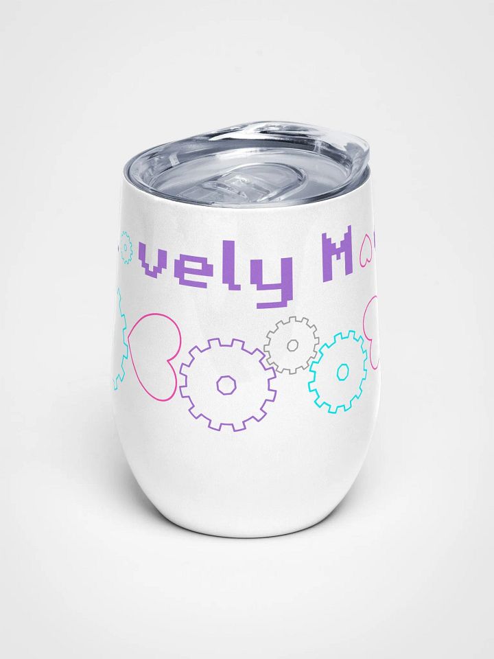 The Lovely Machine 12oz Tumbler with Lid product image (1)