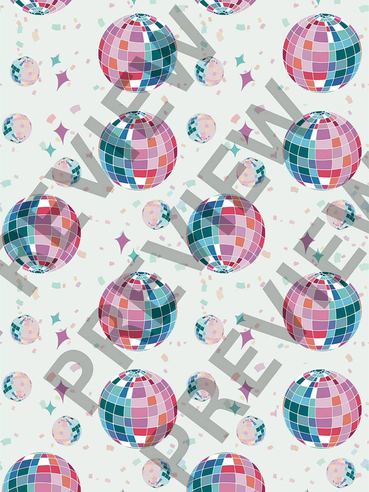 Disco Diva Wallpaper Digital Download product image (1)