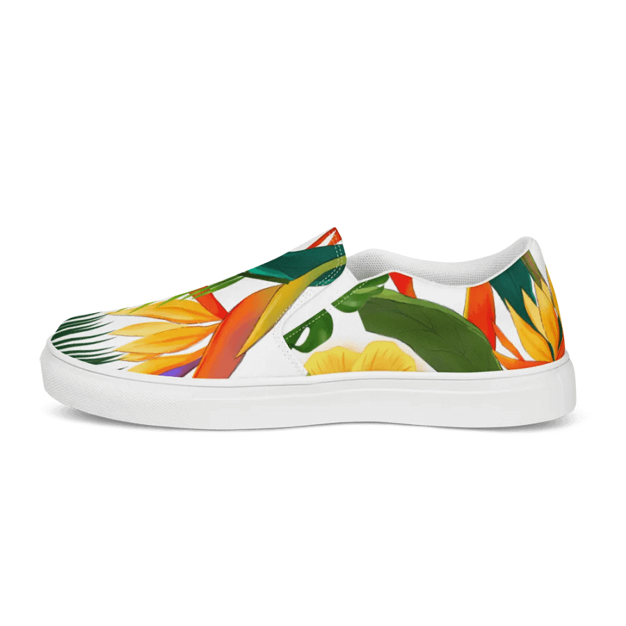 Tropical Blooms Slip-On Canvas Shoes product image (9)