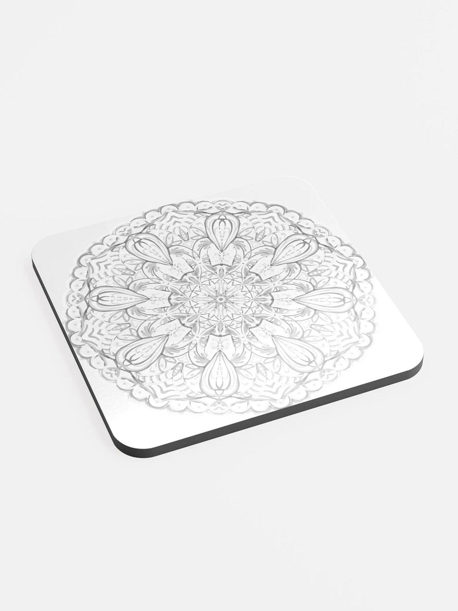 Mandala Monochrome Coaster Set product image (2)