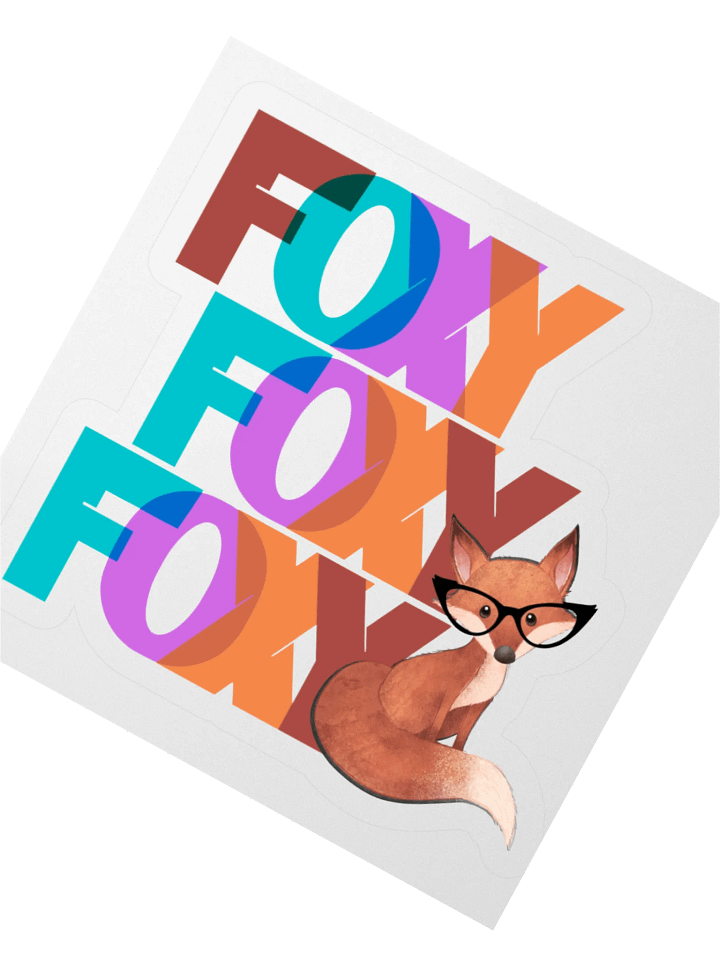 Foxylicious Kiss Cut Stickers product image (5)