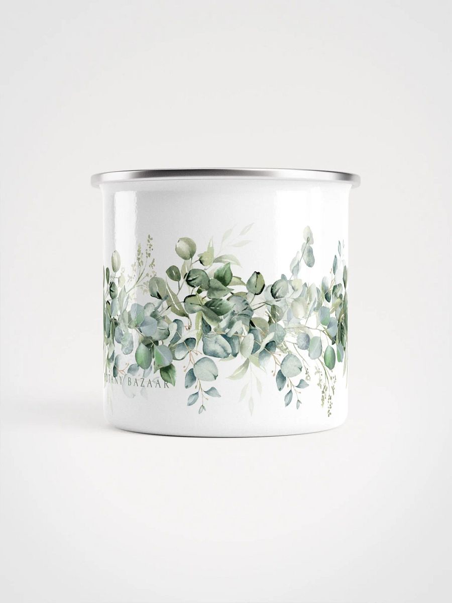 Eucalyptus Leaves Enamel Camping Mug product image (2)
