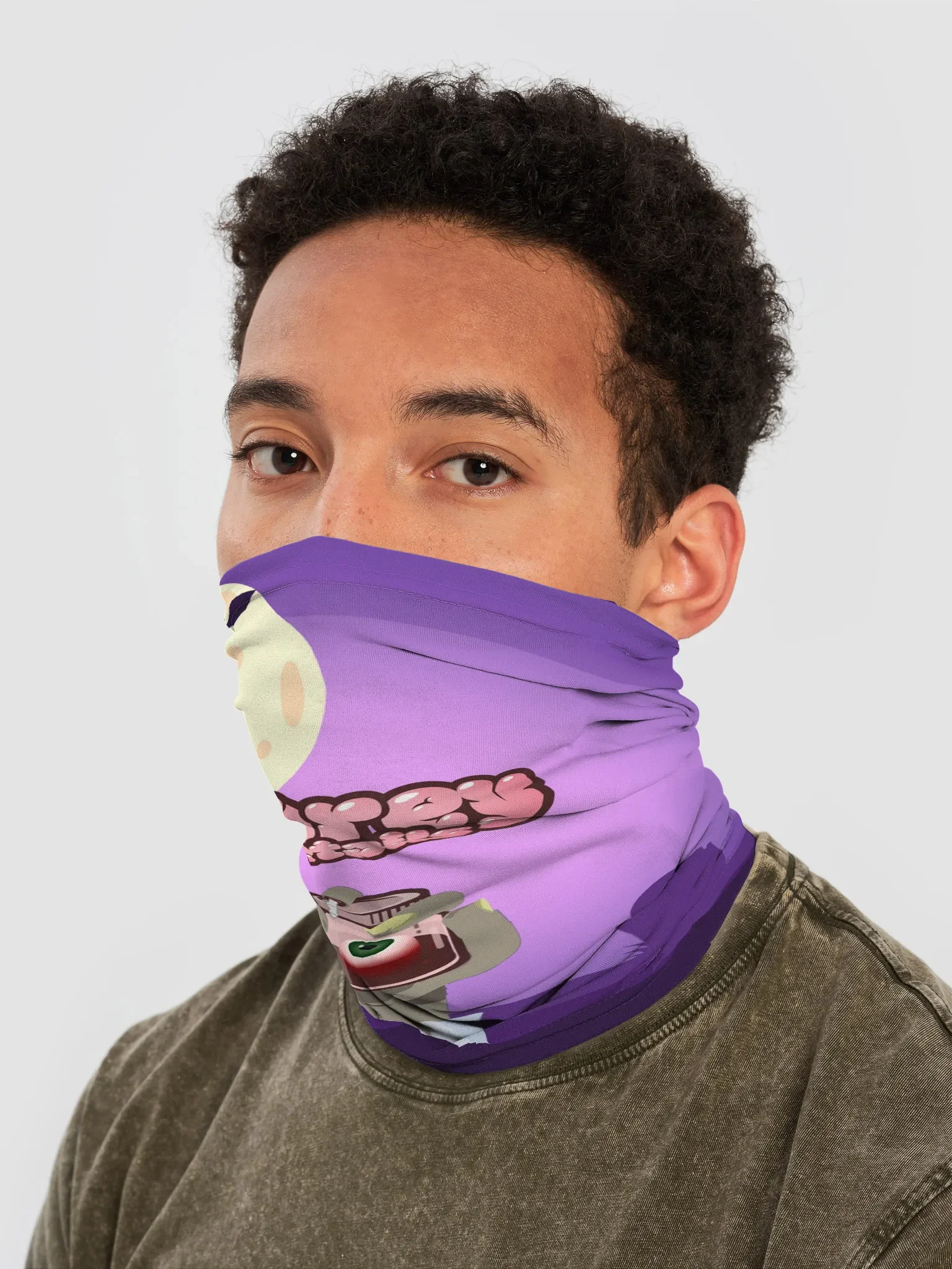 All-Over Print Neck Gaiter product image (2)