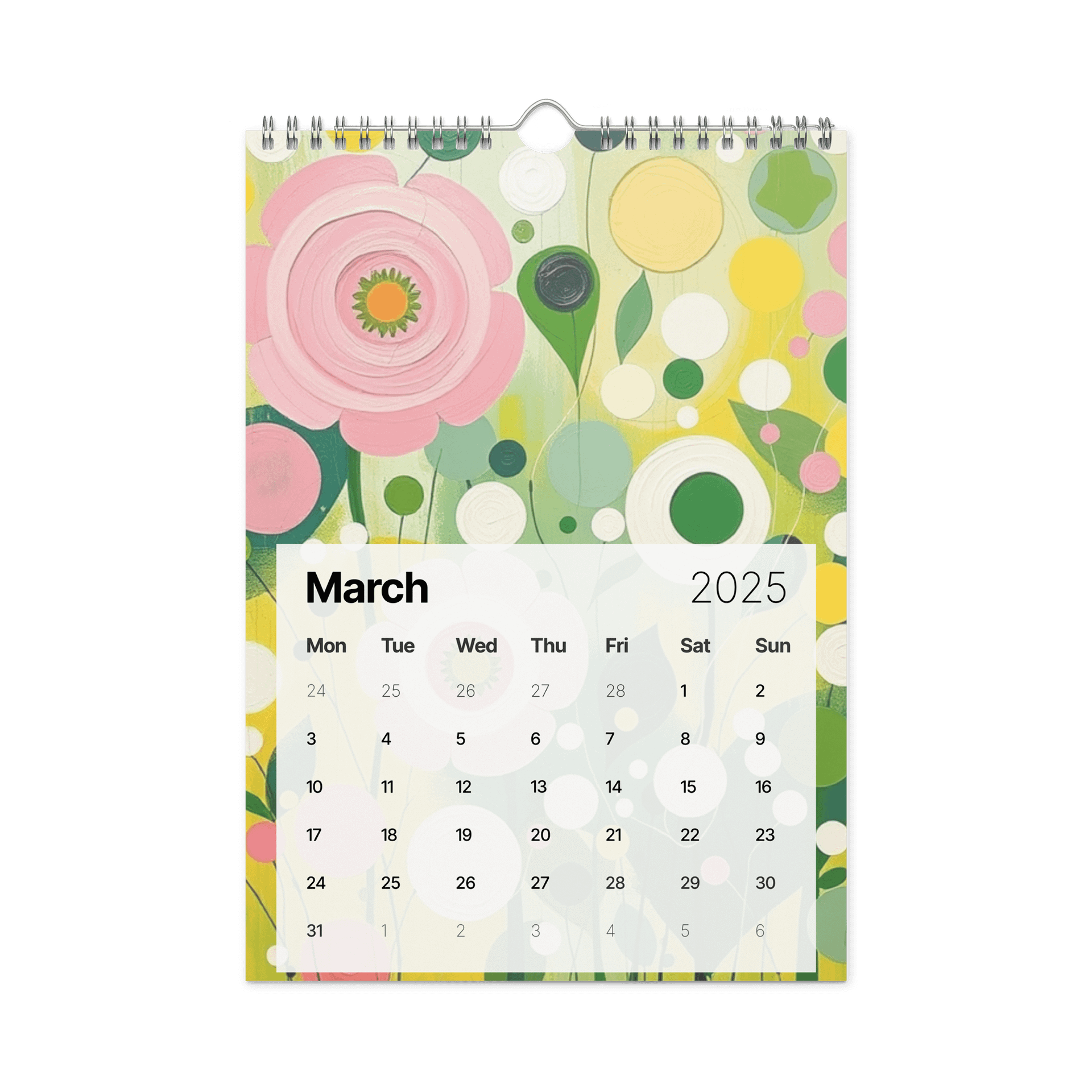 ART ABSTRACT WALL CALENDAR 2026 product image (9)
