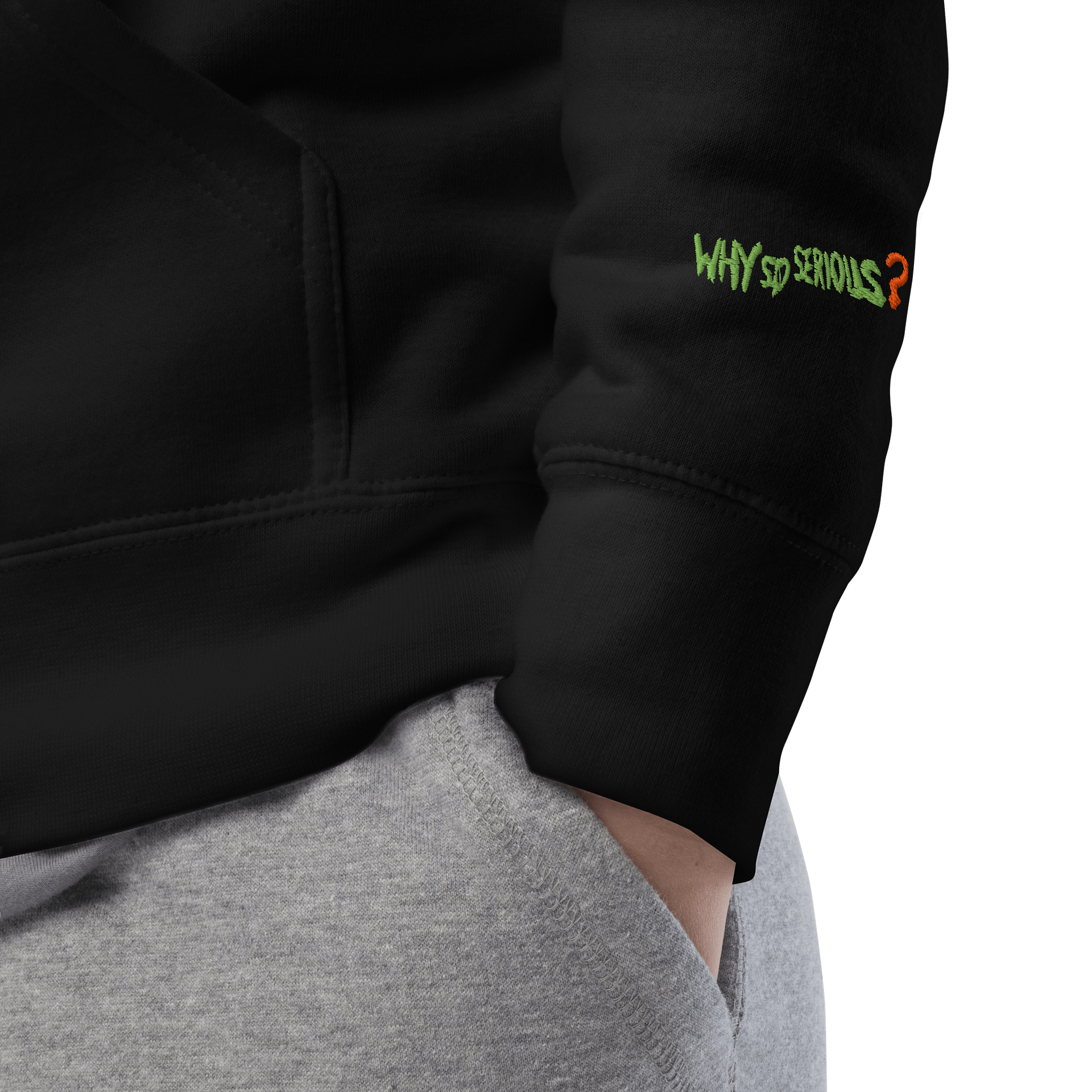 Why So Serious? Unisex Hoodie product image (7)