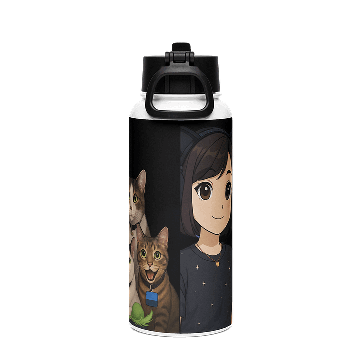 Foxtrot and The boys Stainless Steel Water Bottle product image (2)