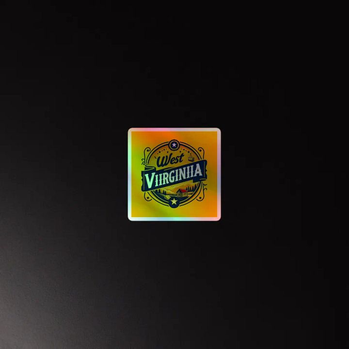 Yellow WV Sticker product image (4)