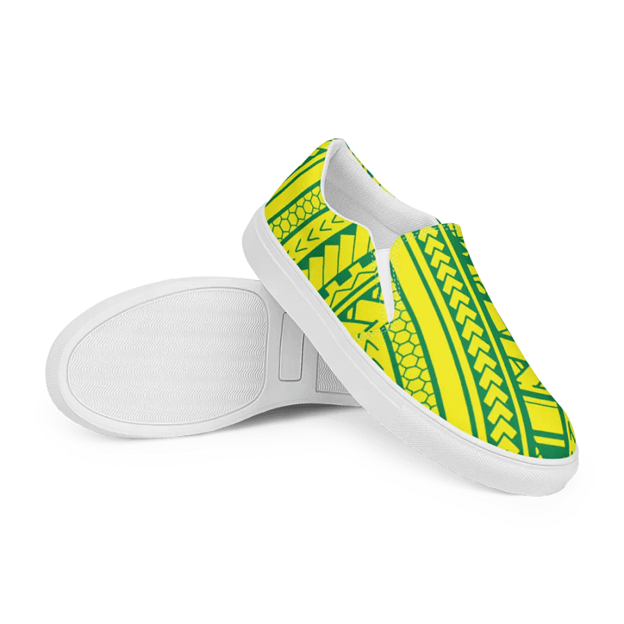 Symmetry Fusion Women's Canvas Slip-Ons product image (12)