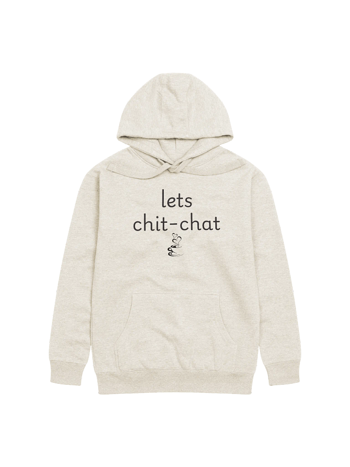 Chit-Chat Cotton Hoodie product image (1)