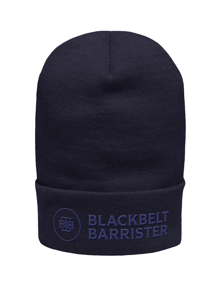 BBB Cuffed Beanie Navy product image (2)