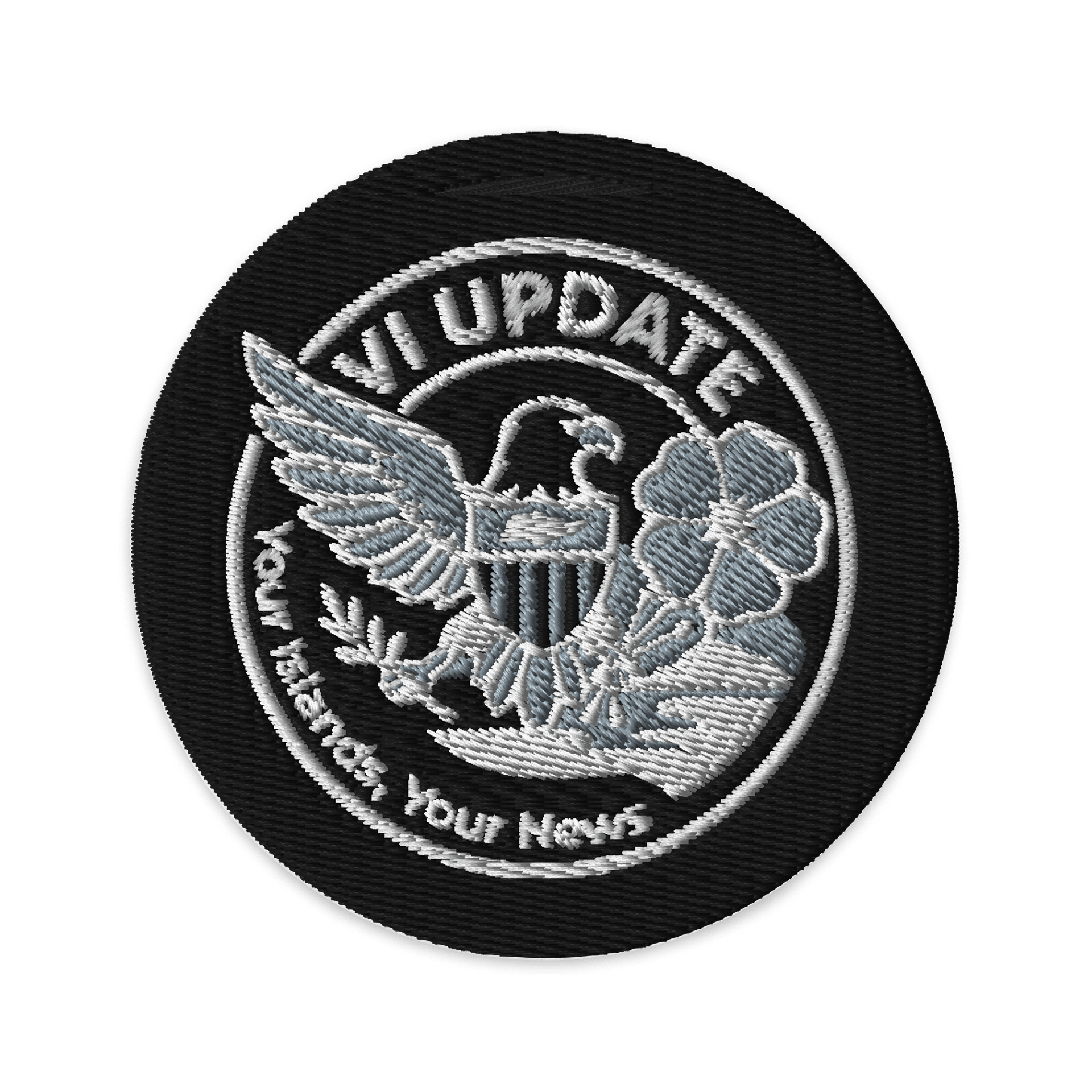 VI Update Island Watch Embroidered Patch – Stealth Seal Edition product image (1)