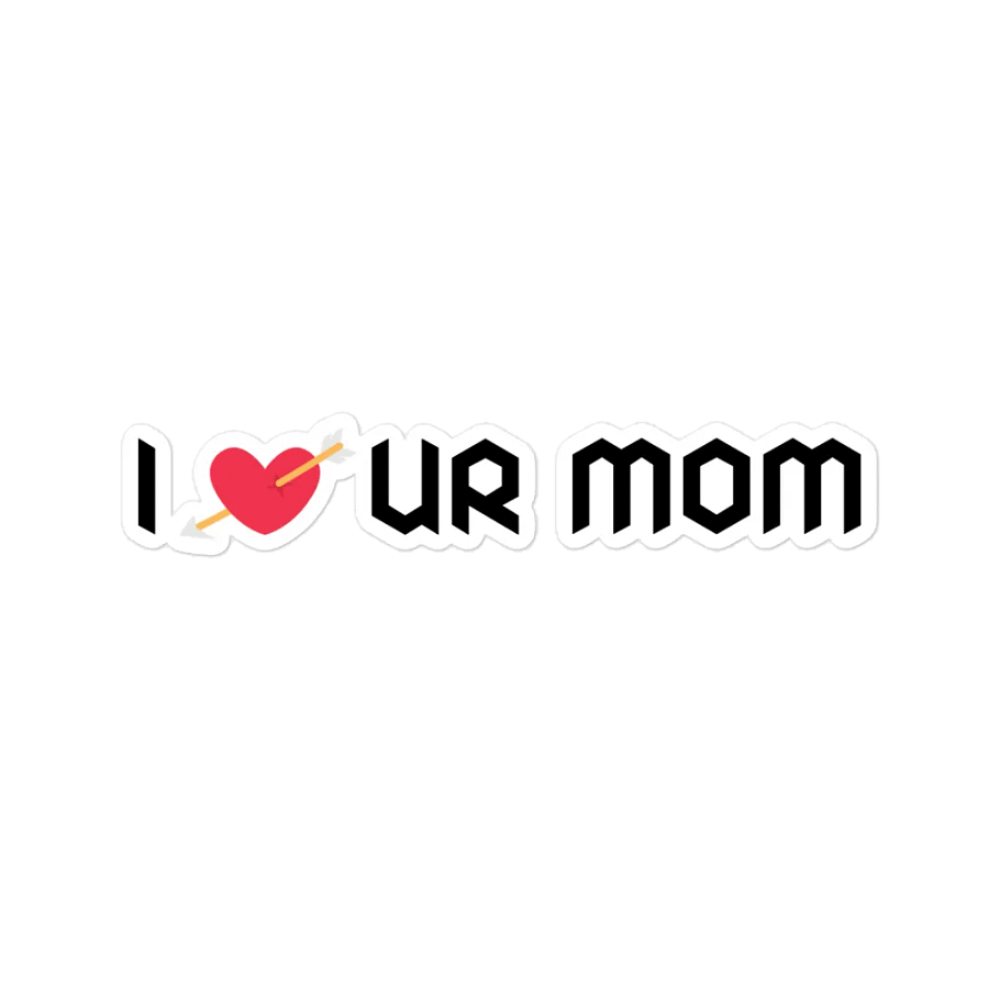 i <3 ur mom magnet product image (1)