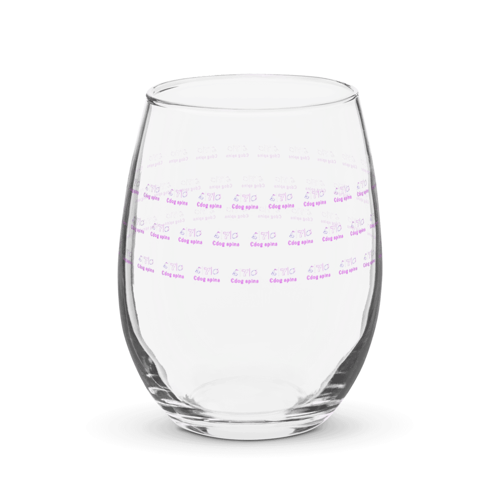 Cdog Spins Glass Tumbler product image (3)