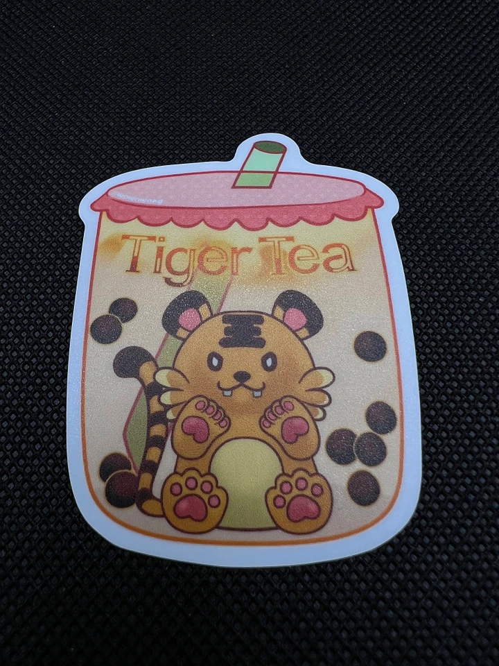 Zodiac Drinks - Tiger Milk Tea - Sticker product image (1)