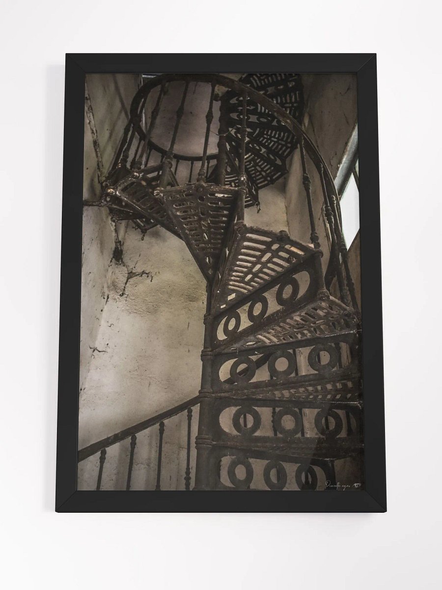 Print Fine Art - Forgotten Spiral Staircase - Abandoned Religious Institute product image (8)