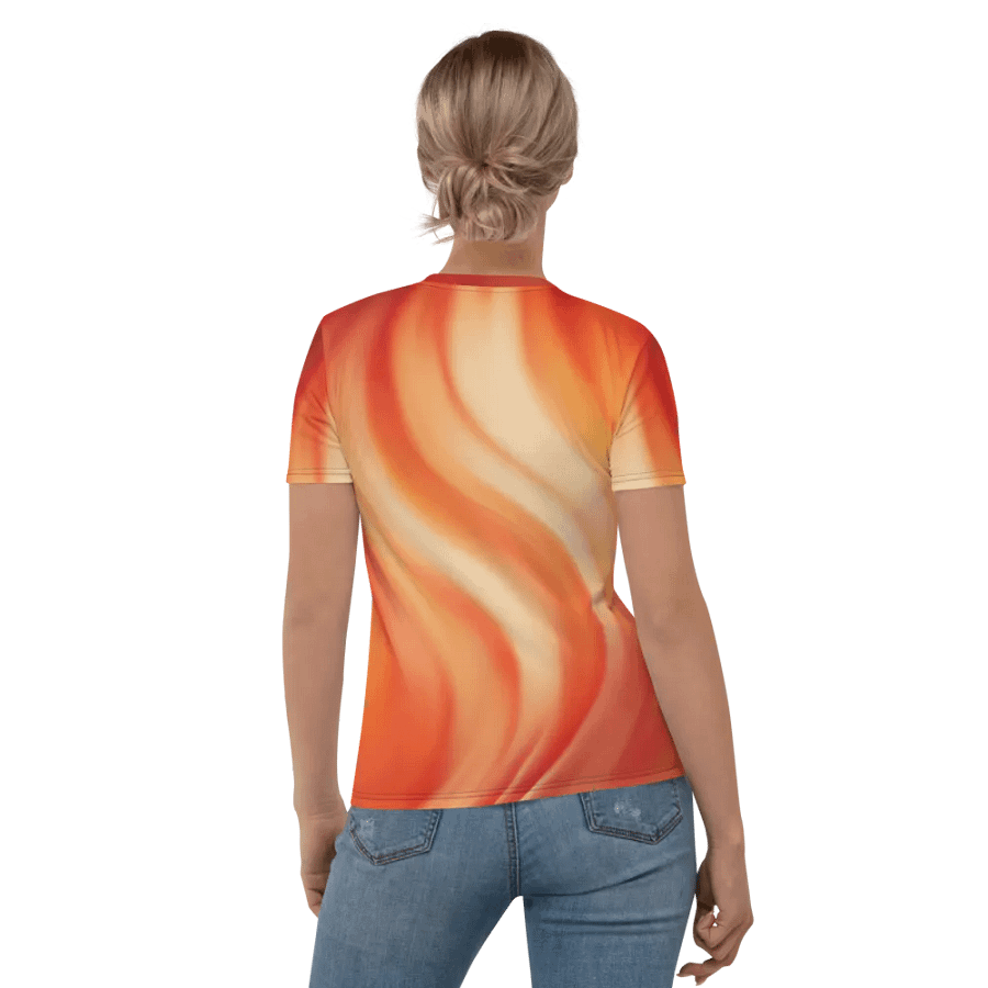 Nature is my Happy Place and Coffee is my Fuel All Over Print T-shirt product image (5)