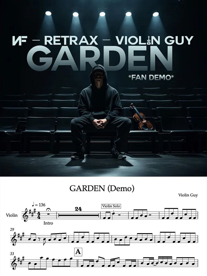 FREE SAMPLE** Garden - Sheet Music product image (1)