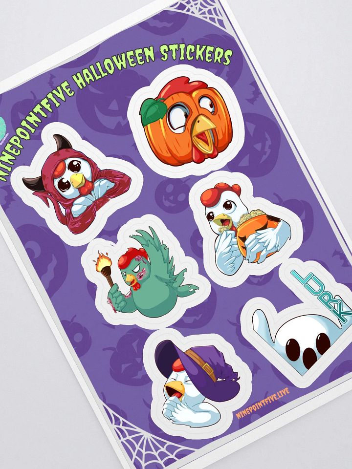 Halloween Emote Sticker Sheet! product image (1)