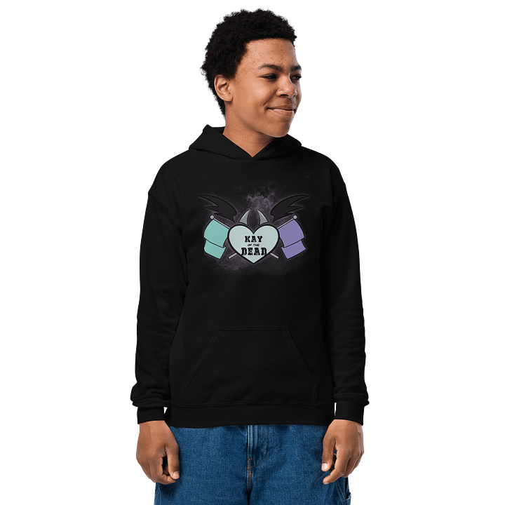 Kay_of_the_Dead Logo Youth Hoodie product image (1)