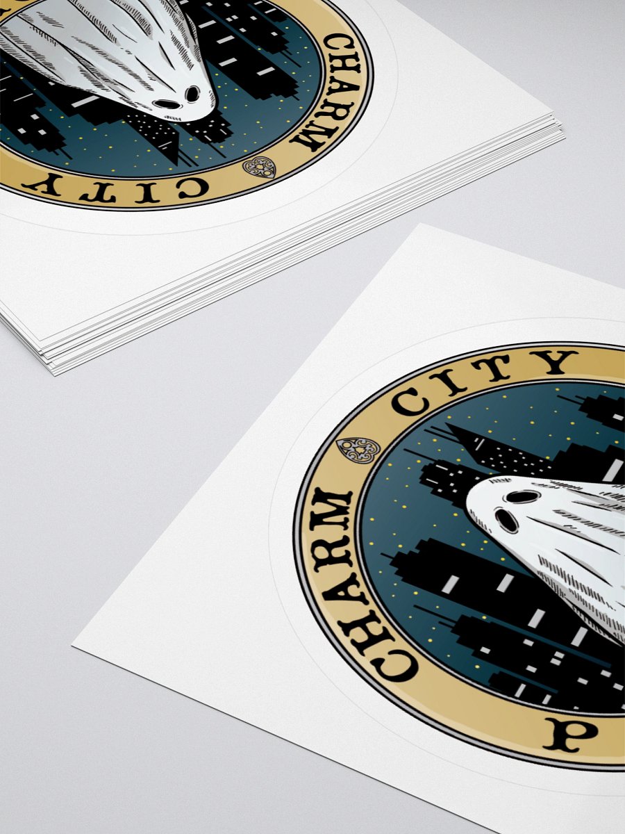 Charm City Paranormal Badge Sticker product image (8)
