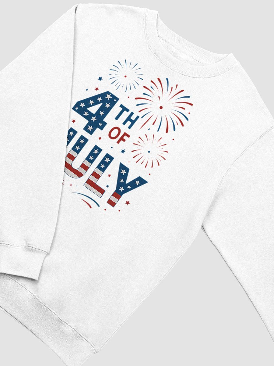 Patriotic Fireworks Crewneck Sweatshirt product image (5)