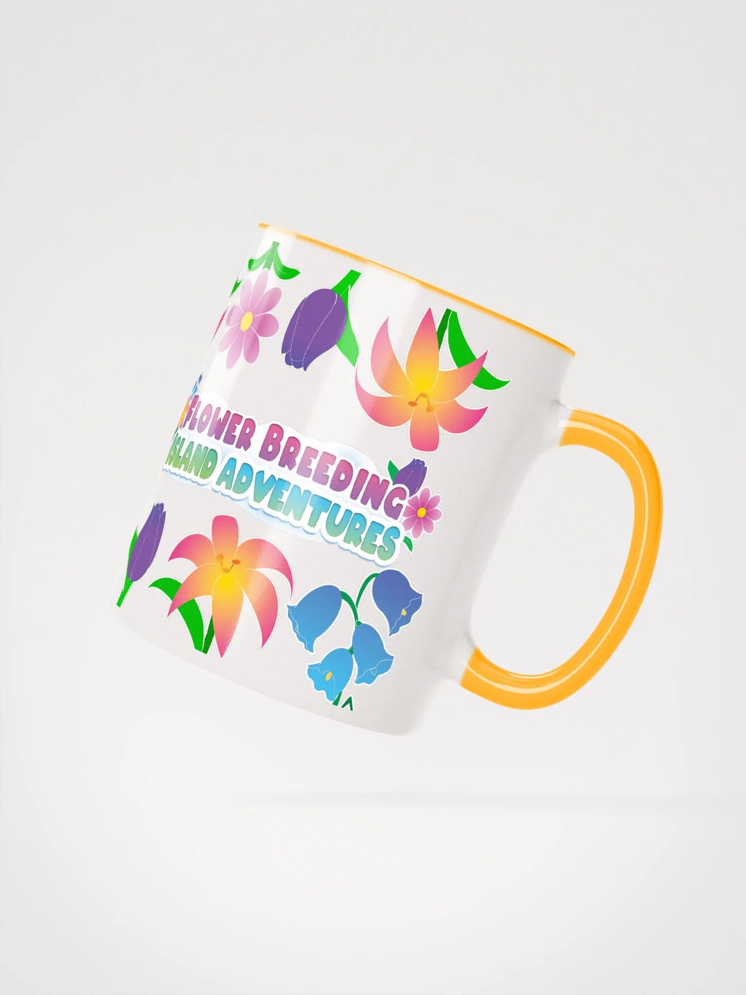 Flowery Flower Breeding Island Adventures - color mug double sided product image (3)