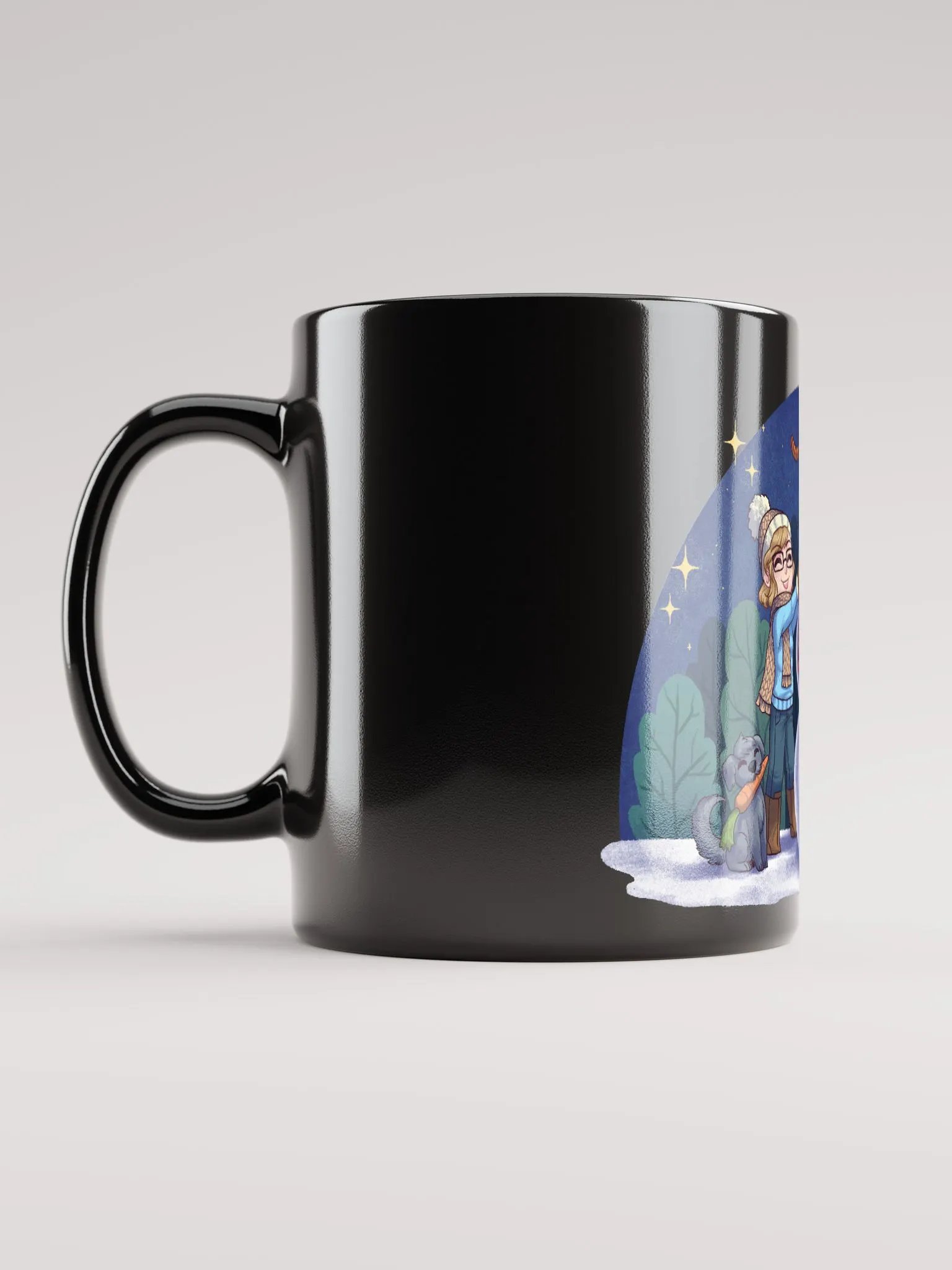 Winter Time Mug (Black/Black) ⭐[Limited Edition] product image (6)