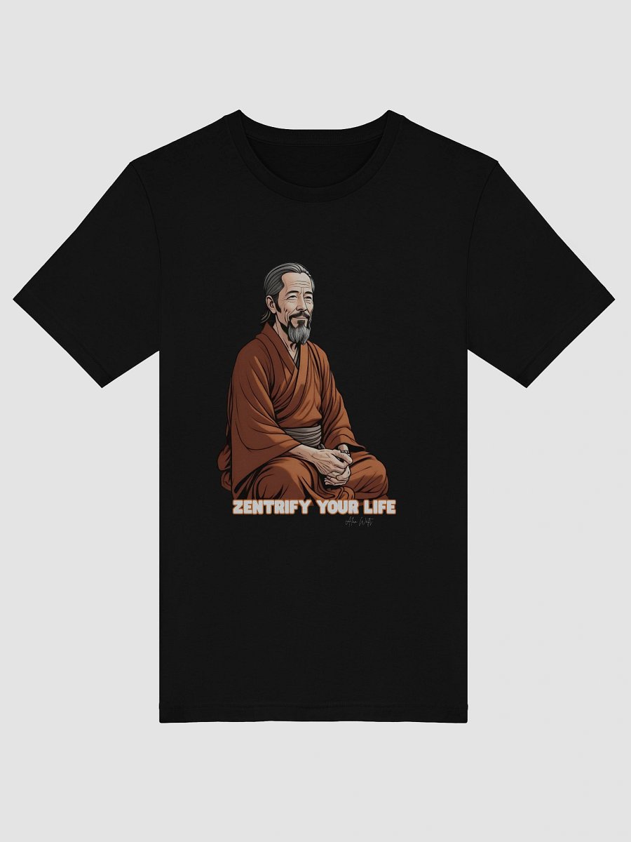 Alan Watts “Zentrify Your Life” Monk Tee product image (5)