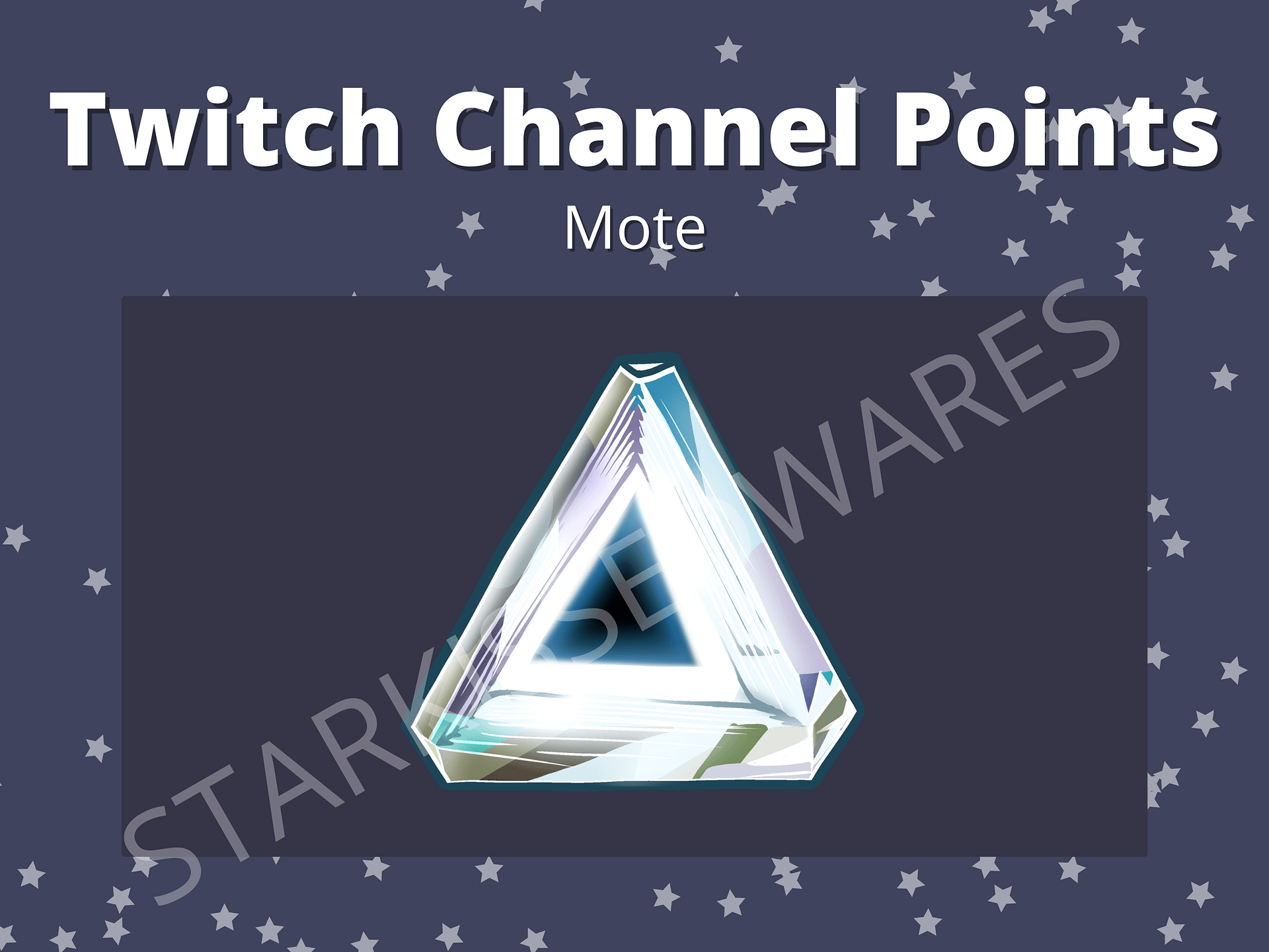 Destiny Inspired Mote Gambit Twitch Channel Point Icon Emote product image (1)