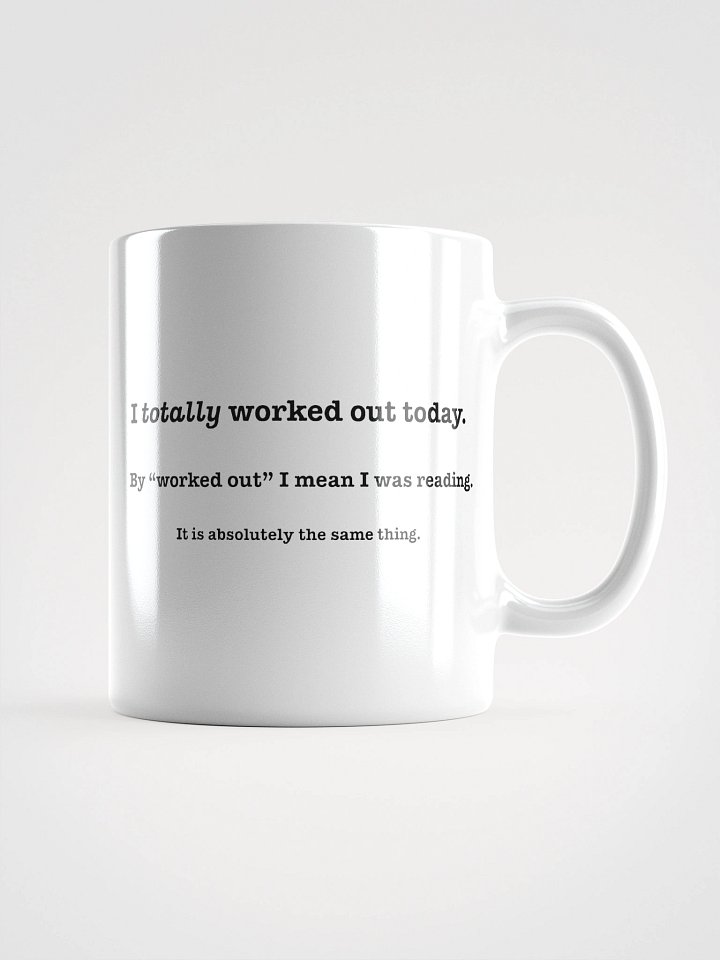 The Reader’s Workout Mug product image (2)
