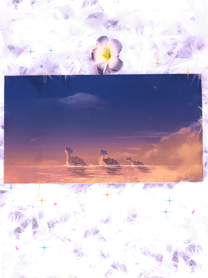 Lapras Sunset - 12 x 8 Print product image (1)