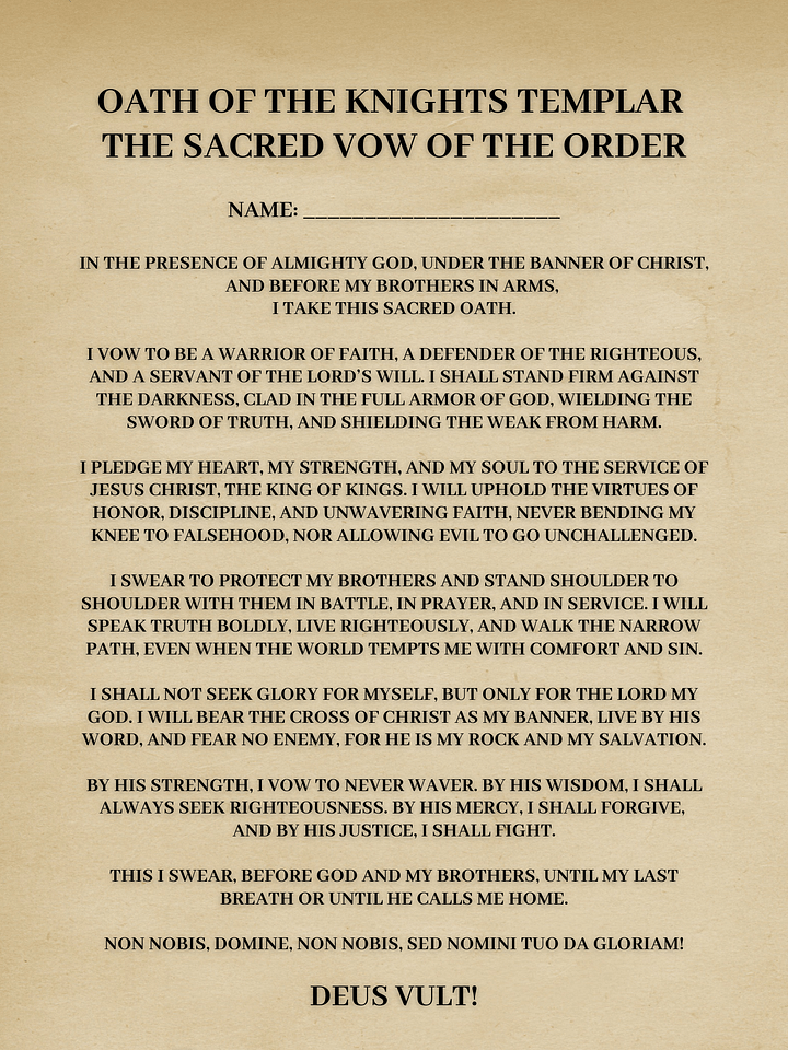 Prayer Book For Knights Templar, God's Warriors 30 days of Prayer, Reflection & Action product image (2)