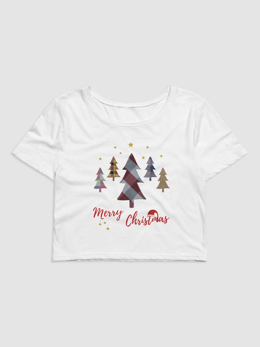 Happy Holidays in Christmas Women's Crop Baby Tee product image (1)