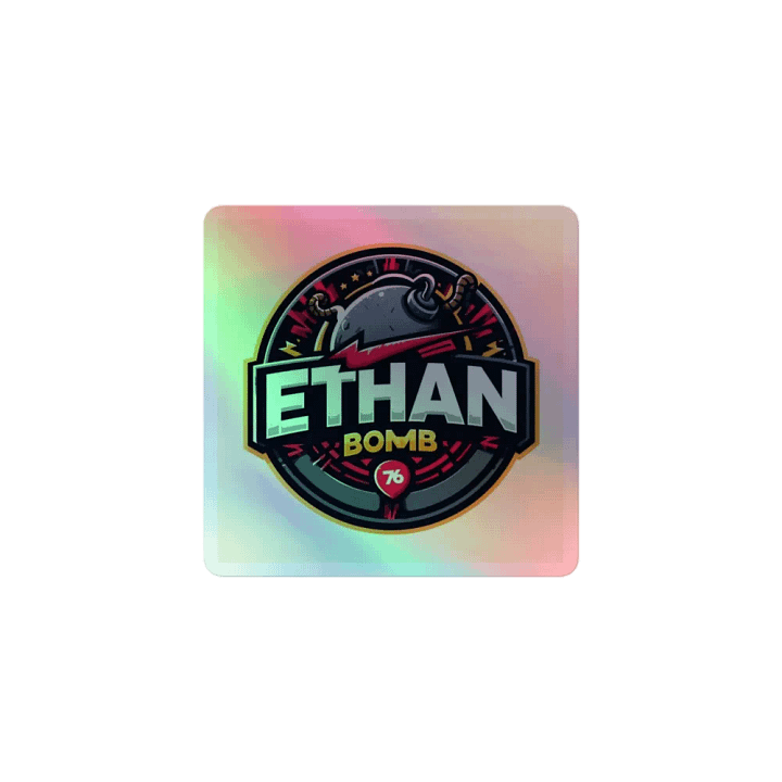 ETHANBOMB - 76 STICKER product image (1)