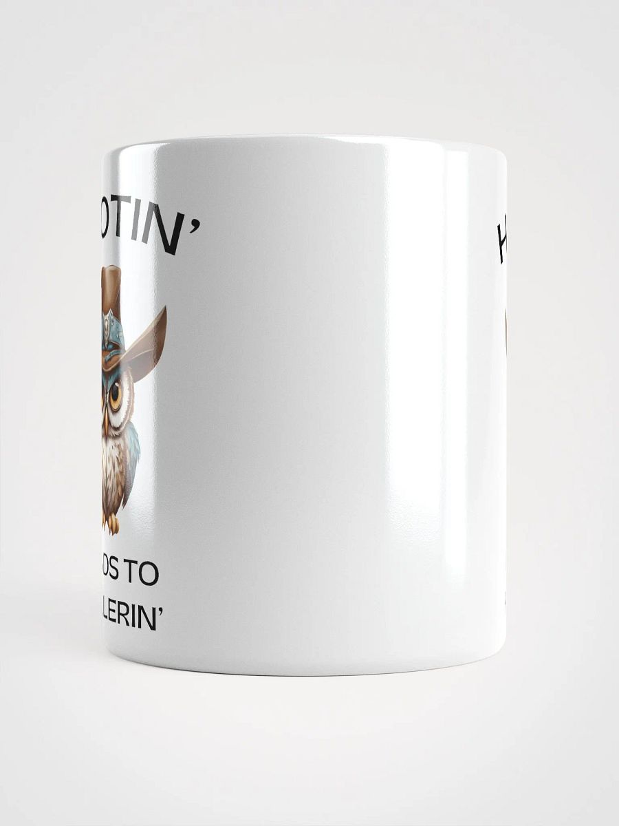 Hootin' Leads to Hollerin' Owl Cowboy Mug product image (14)