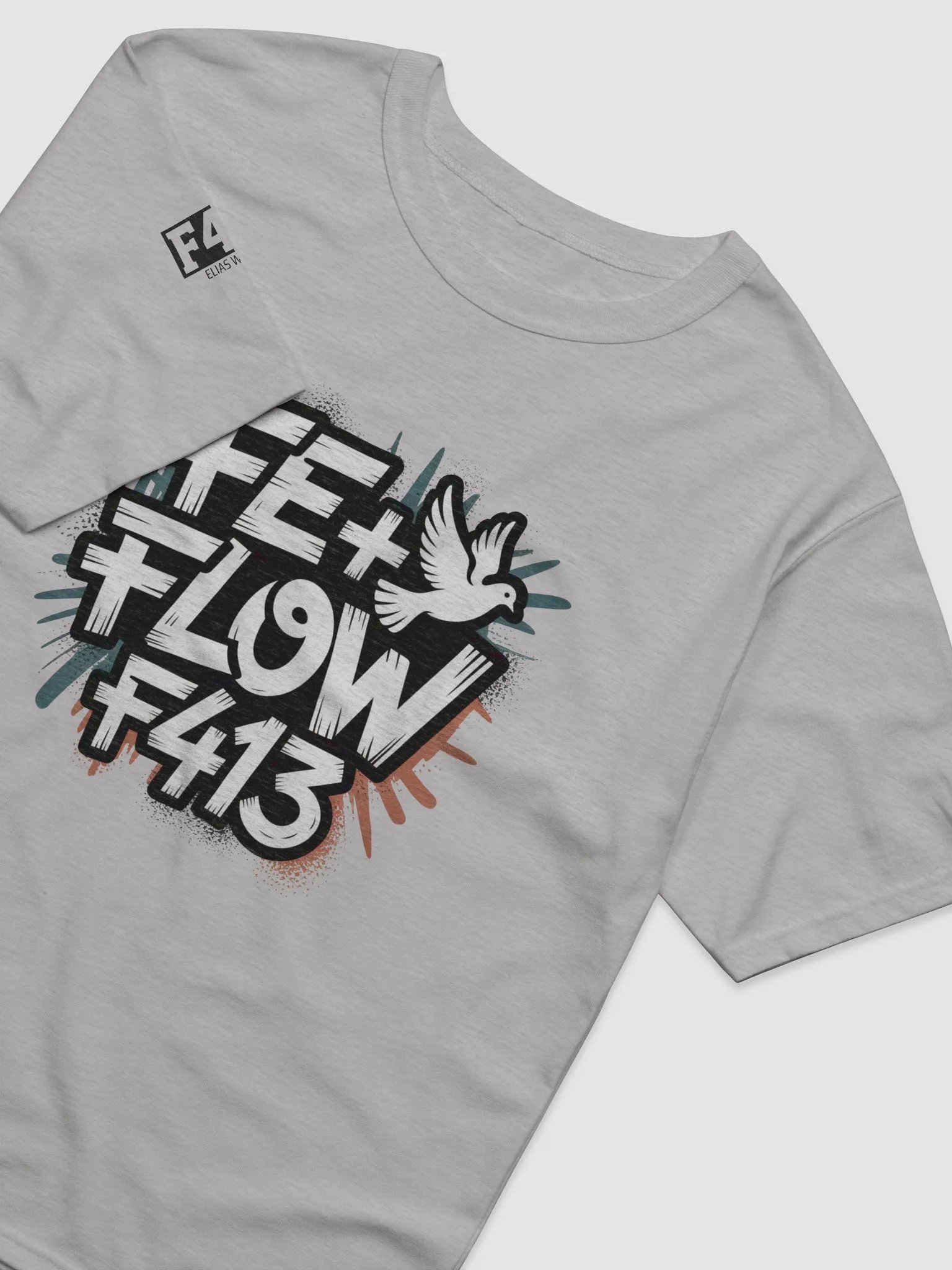 "FE + FLOW by F413: Camiseta de Fe y Libertad para Adoradores product image (11)