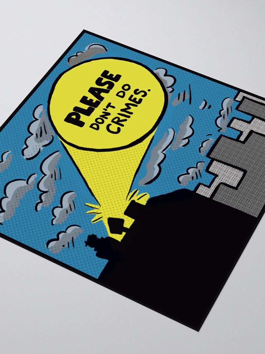 Please Don't Do Crimes (Sticker) product image (3)