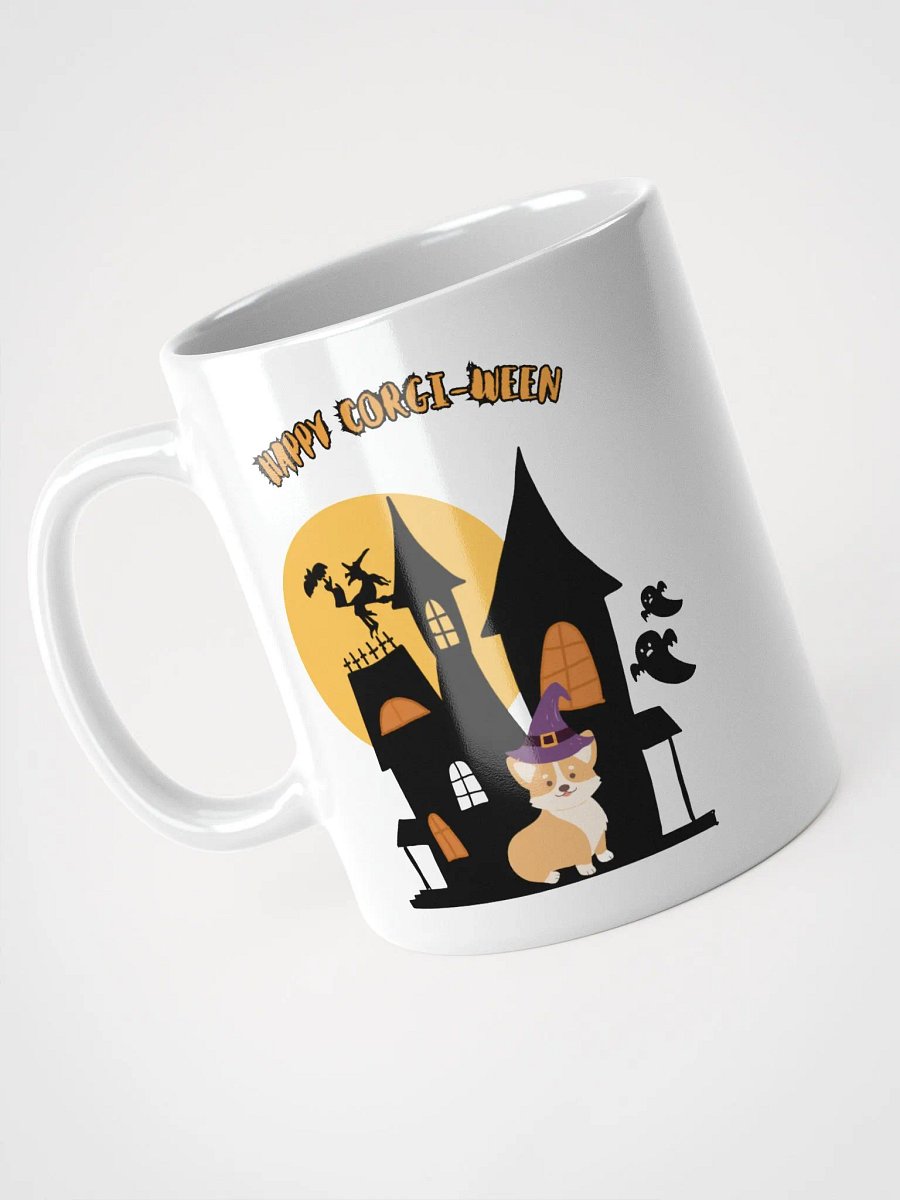 Happy Corgi-Ween Halloween Castle Mug product image (8)