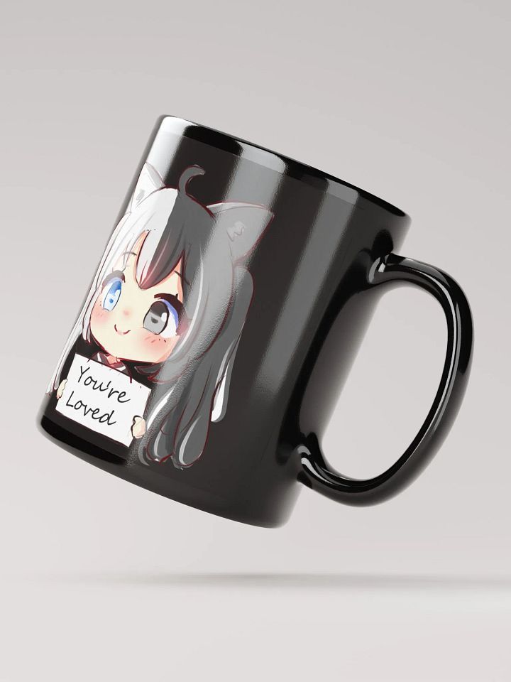 All Black Mug - Byakko You Are Loved Edition product image (3)