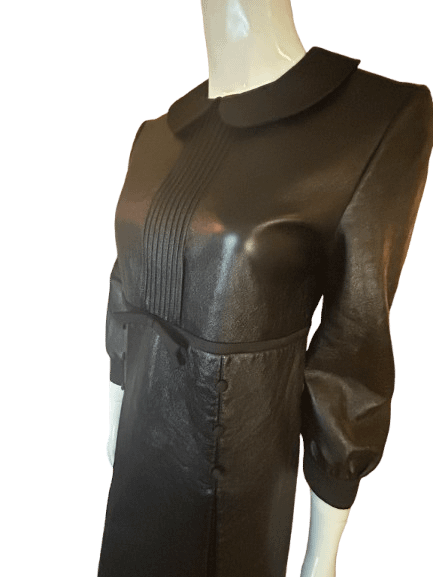 RARE Miu Miu by Prada 100% Leather Dress product image (2)