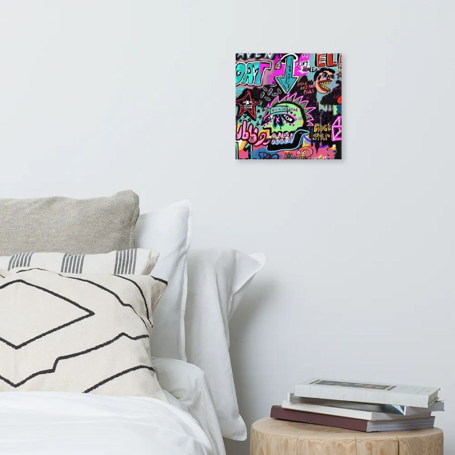 Graffiti Brain (Canvas) by Ross Pino product image (6)