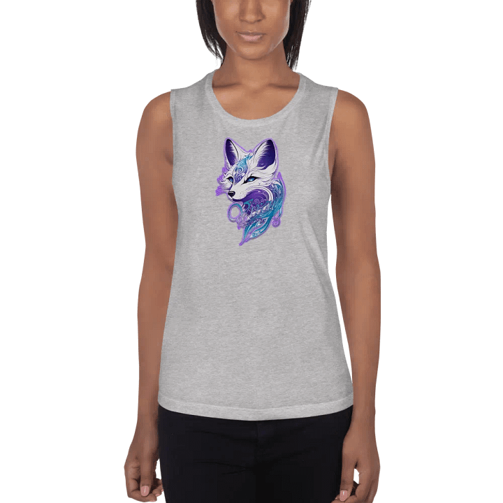 Majestic Purple Vixen Hotwife Vixen Flowy Tank Top product image (9)