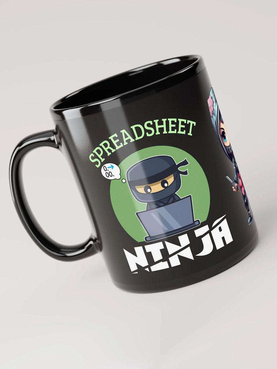 Spreadsheet Ninja Coffee Mug – Funny Accountant Mug – Perfect Gift for Finance Professionals product image (5)