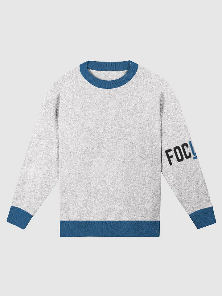 FOCUSED Knit Sweater - HNM Blue product image (1)